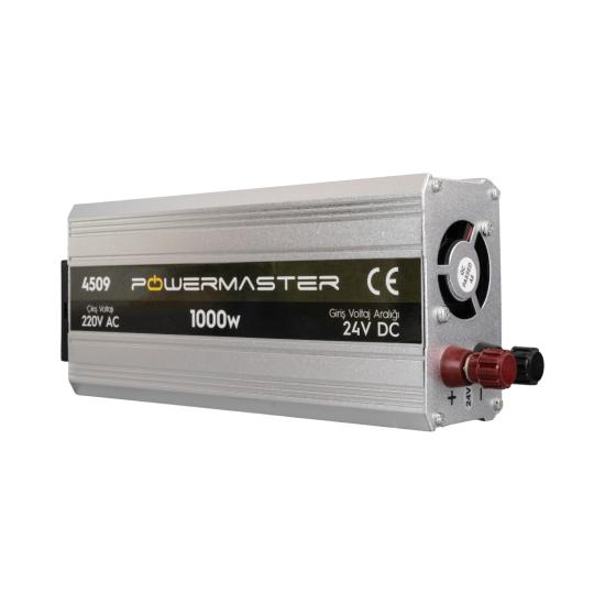 Powermaster PM-4509 24 Volt - 1000 Watt Modified Sinüs Inventer