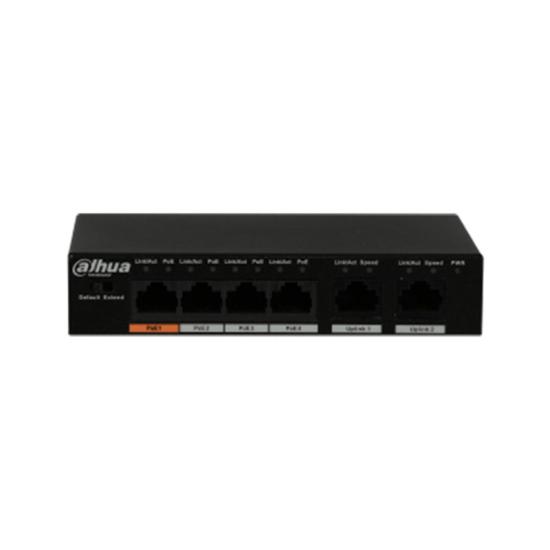  Dahua DH-PFS3006-4ET-60 Dahua 4 x 10/100 Hi-PoE Yönetilebilir Switch