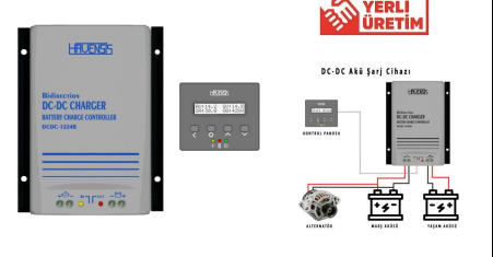 Havensis Mini SolaR MPPT şarj kontrol cihazı DCDC-1224B 12/24V – 40A