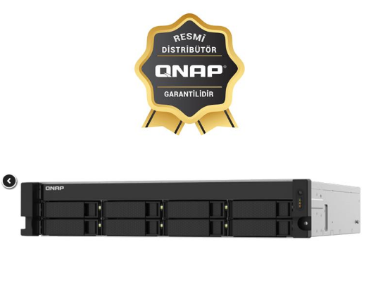 QNAP TS-832PXU-RP 4GB ram 8 hdd yuvalı rack nas(resmi distribütör garantili)