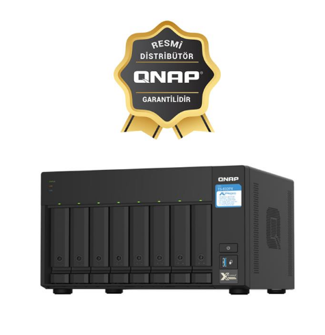 QNAP TS-832PX-4GB ram 8 hdd yuvalı tower nas(resmi distribütör garantili)