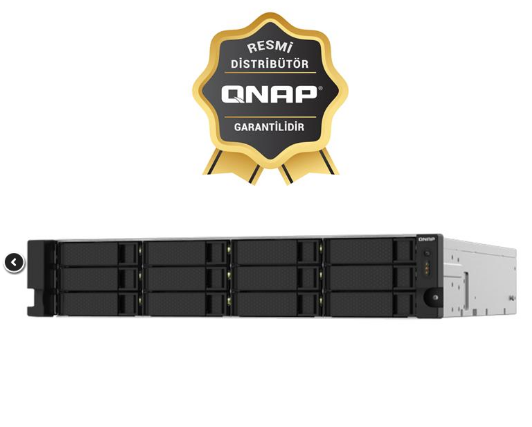 QNAP TS-1232PXU-RP-4GB ram 12 hdd yuvalı rack nas(resmi distribütör garantili)