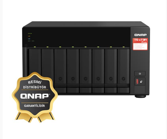 QNAP TS-873A-8GB 8 hdd yuvalı tower nas(resmi distribütör garantili)