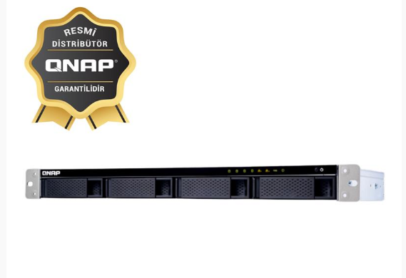 QNAP TS-431XEU-2GB ram 4 hdd yuvalı rack nas(resmi distribütör garantili)