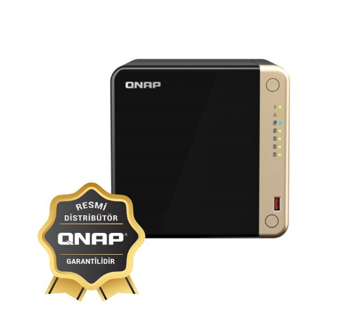 QNAP TS-464-8GB  ram 4 hdd yuvalı tower nas(resmi distribütör garantili)