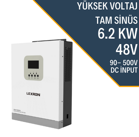 6.2KW lexron mppt inverter 