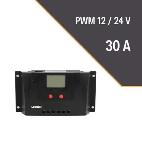 Lexron 30 Amper Pwm Şarj Kontrol Cihazı