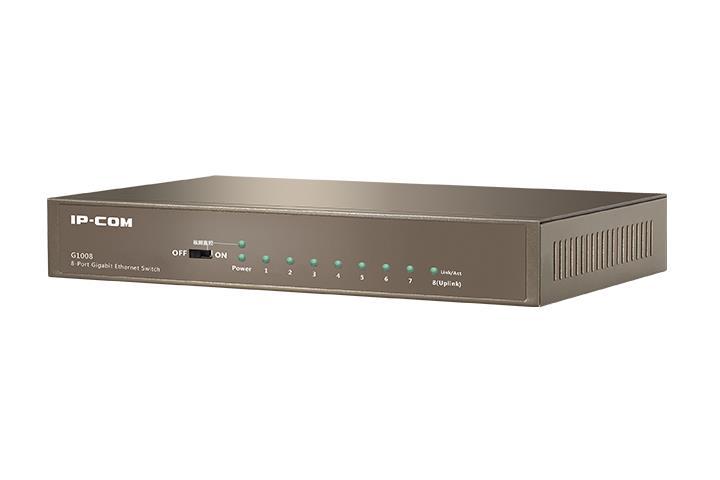 IP-COM G1008 8 Port Gigabit Metal Kasa Switch