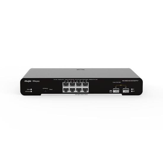 Ruijie Reyee RG-NBS3100-8GT2SFP 8 Port Gigabit + 2XGB SFP Up link  L2 Yönetilebilir Switch