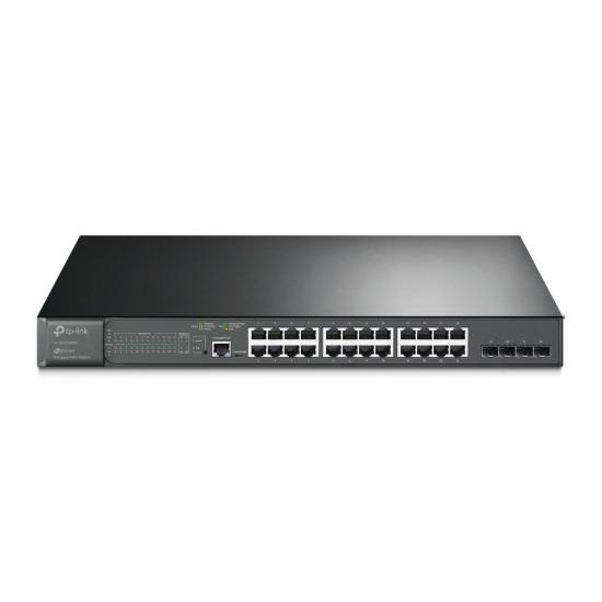 Tp link Omada TL-SG3428MP 28 Port Gigabit L2+ 24 Port Poe + Gigabit L2+ 4 X SFP 384W Yönetilebilir Rackmount Switch