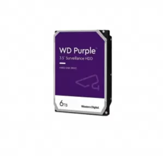  WD 6 TB 3.5 Purple Sata 3 5700RPM 256MB 7/24 Güvenlik WD63PURZ (3 Yıl Resmi Dıst Garantili)