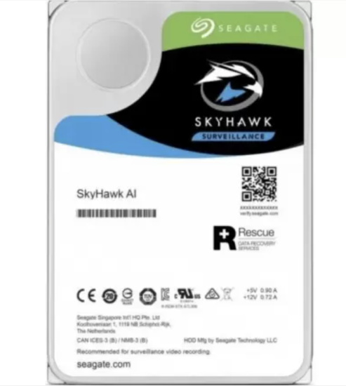 Seagate  20 TB 3.5 Skyhawk Sata 7200RPM 256MB 7/24 Güvenlik ST20000VE002 (Resmi Dist Garantili)