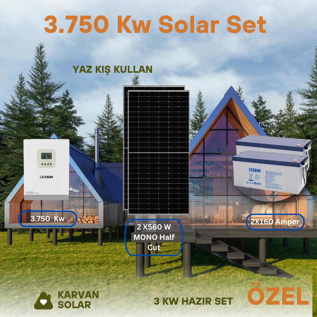 3 Kw Solar Paket  3. 750 kw